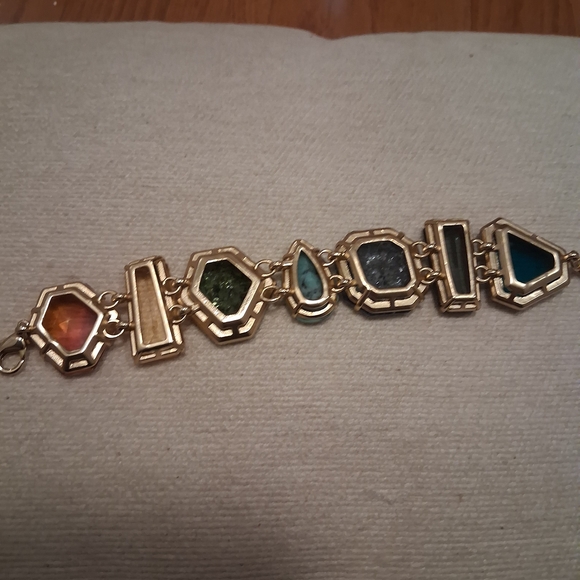 Stella & Dot Candy Gems Multicolor Gemstone Necklace and Bracelet Set - Picture 12 of 15